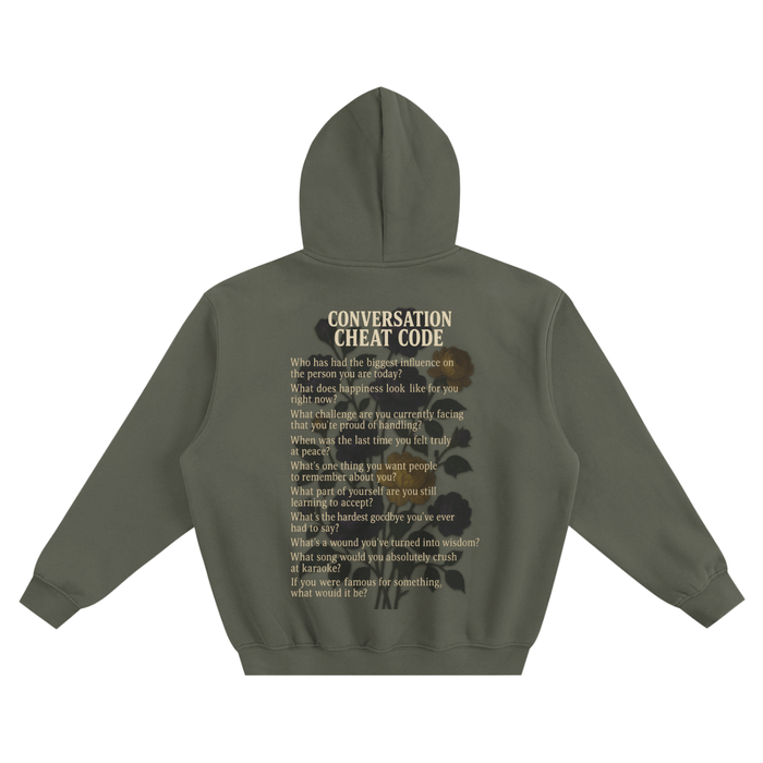 Conversation Cheat Code Hoodie