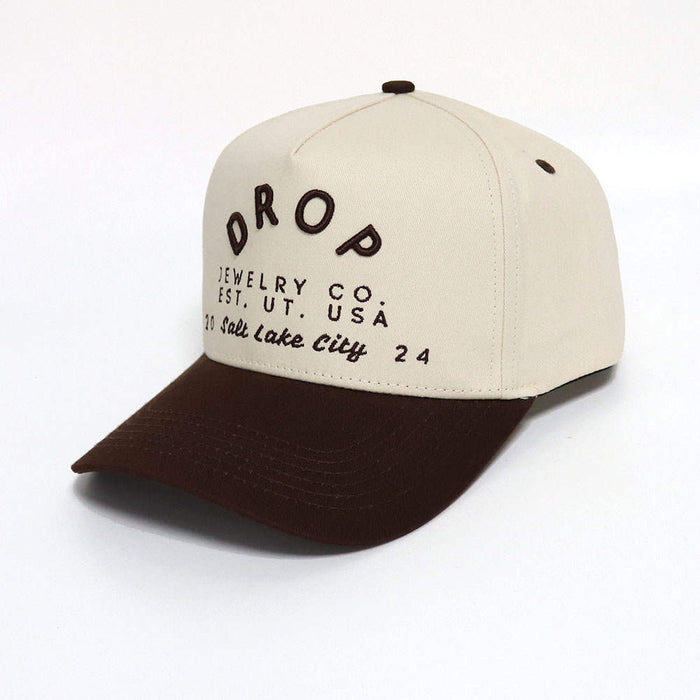 Brown DROP Hat