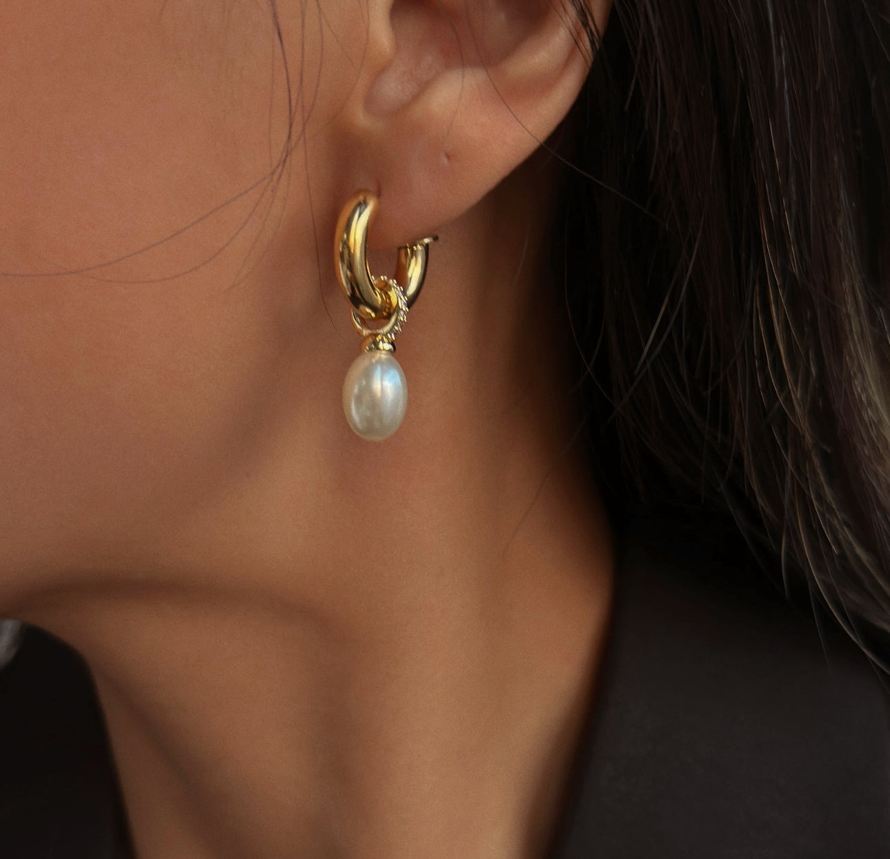 Pearl Drop Earrings