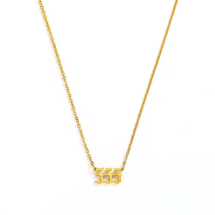 Angel Number Necklace