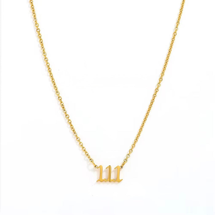 Angel Number Necklace