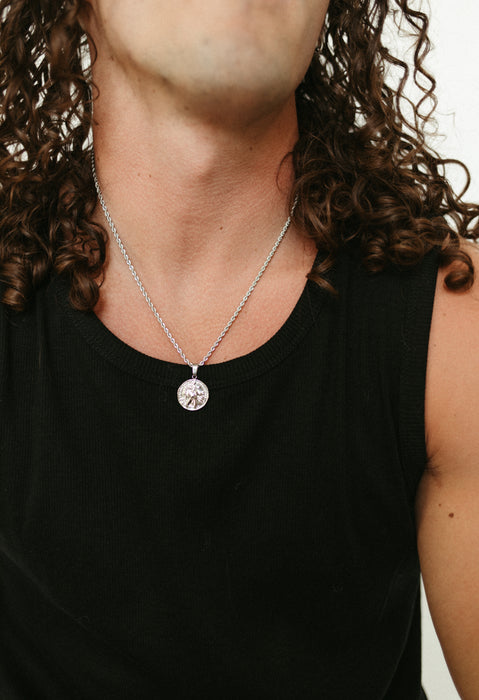 Men's St. Christopher Pendant 22"
