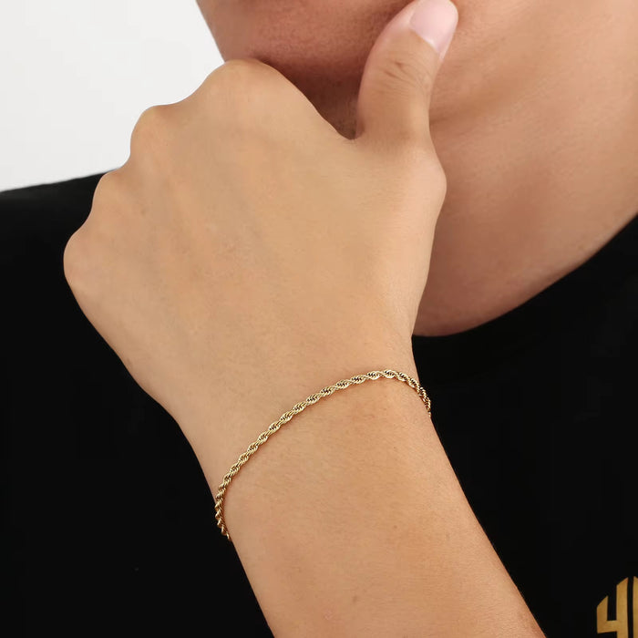 Men's Micro Rope Bracelet