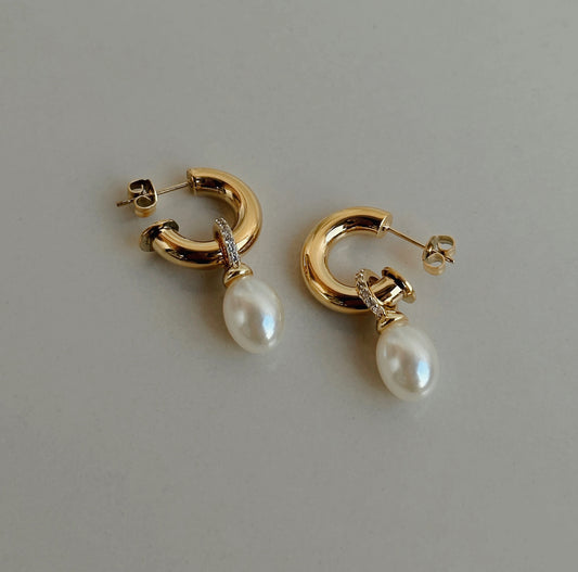 Pearl Drop Earrings