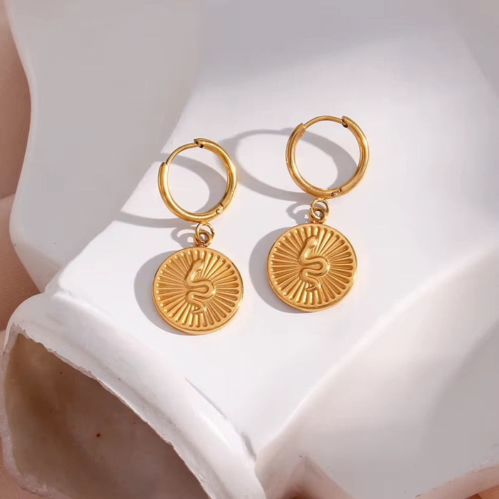 Cobra Coin Hoop