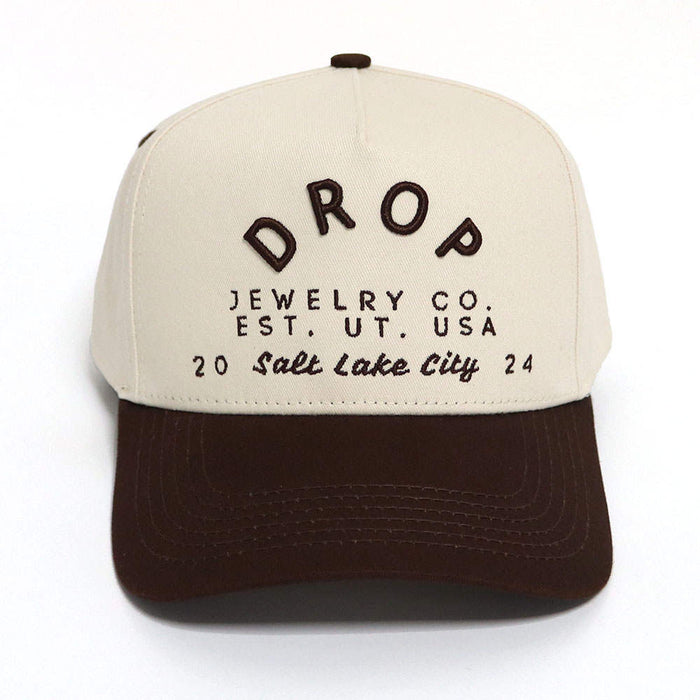 Brown DROP Hat