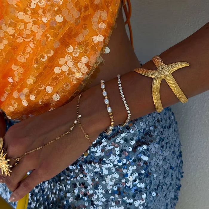 Poppy Pearl Bracelet