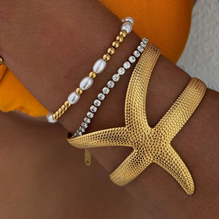 Poppy Pearl Bracelet