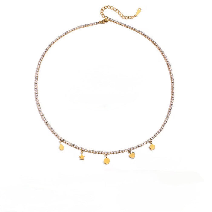 Diamond Charm Necklace
