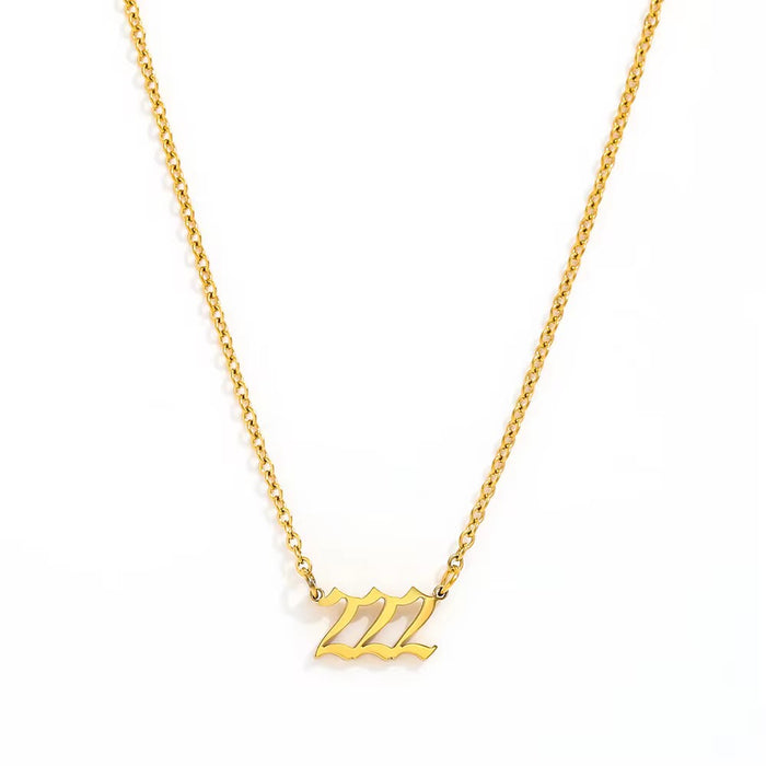 Angel Number Necklace