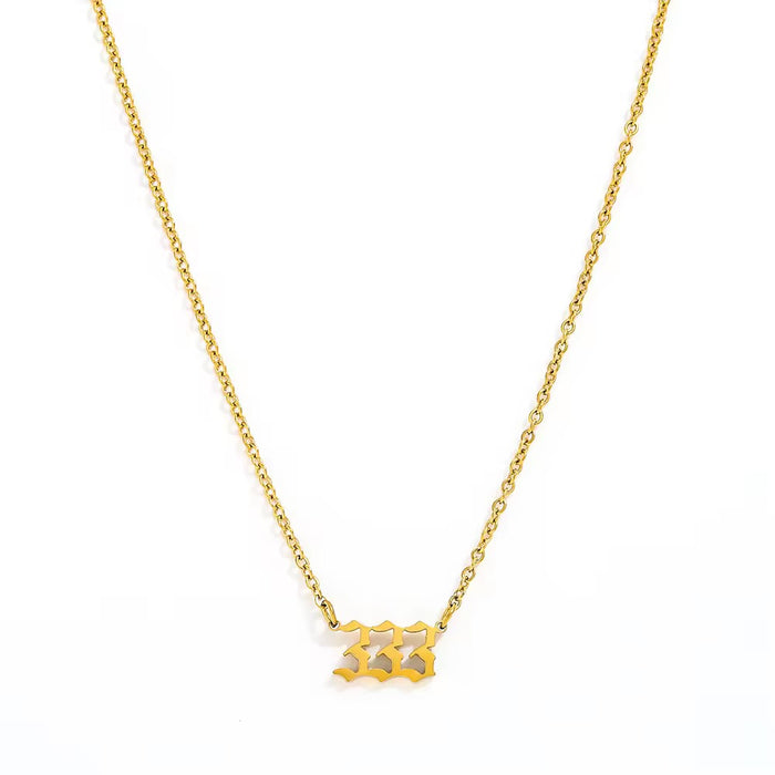 Angel Number Necklace