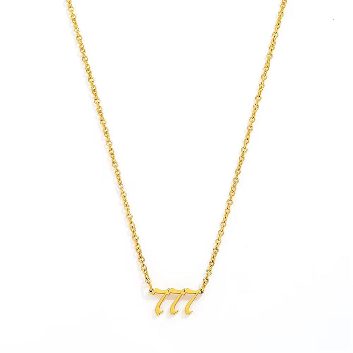Angel Number Necklace
