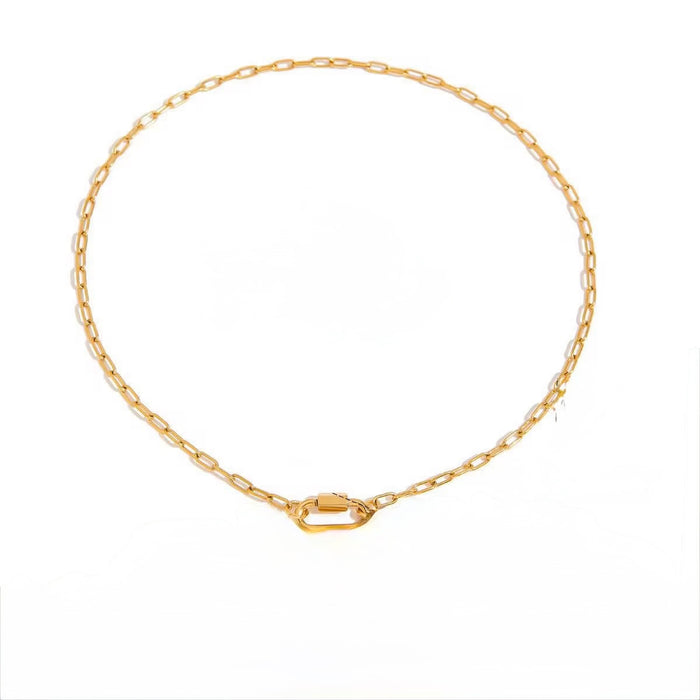 Lock Chain Necklace