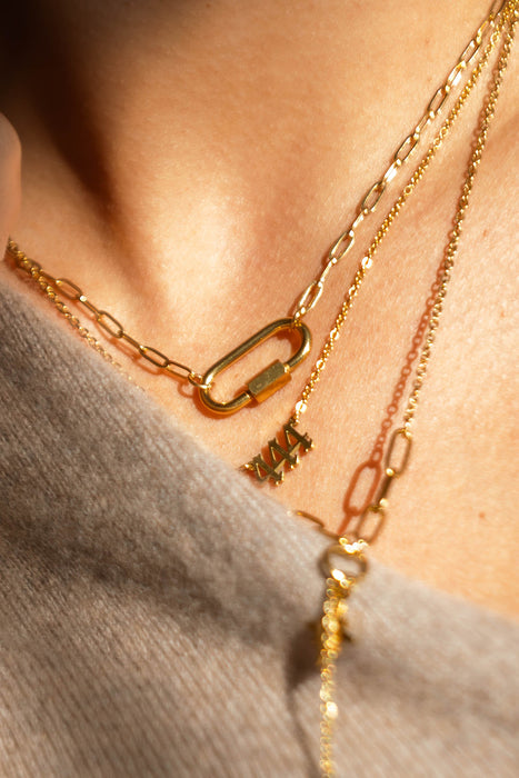 Star Cross Charm Necklace
